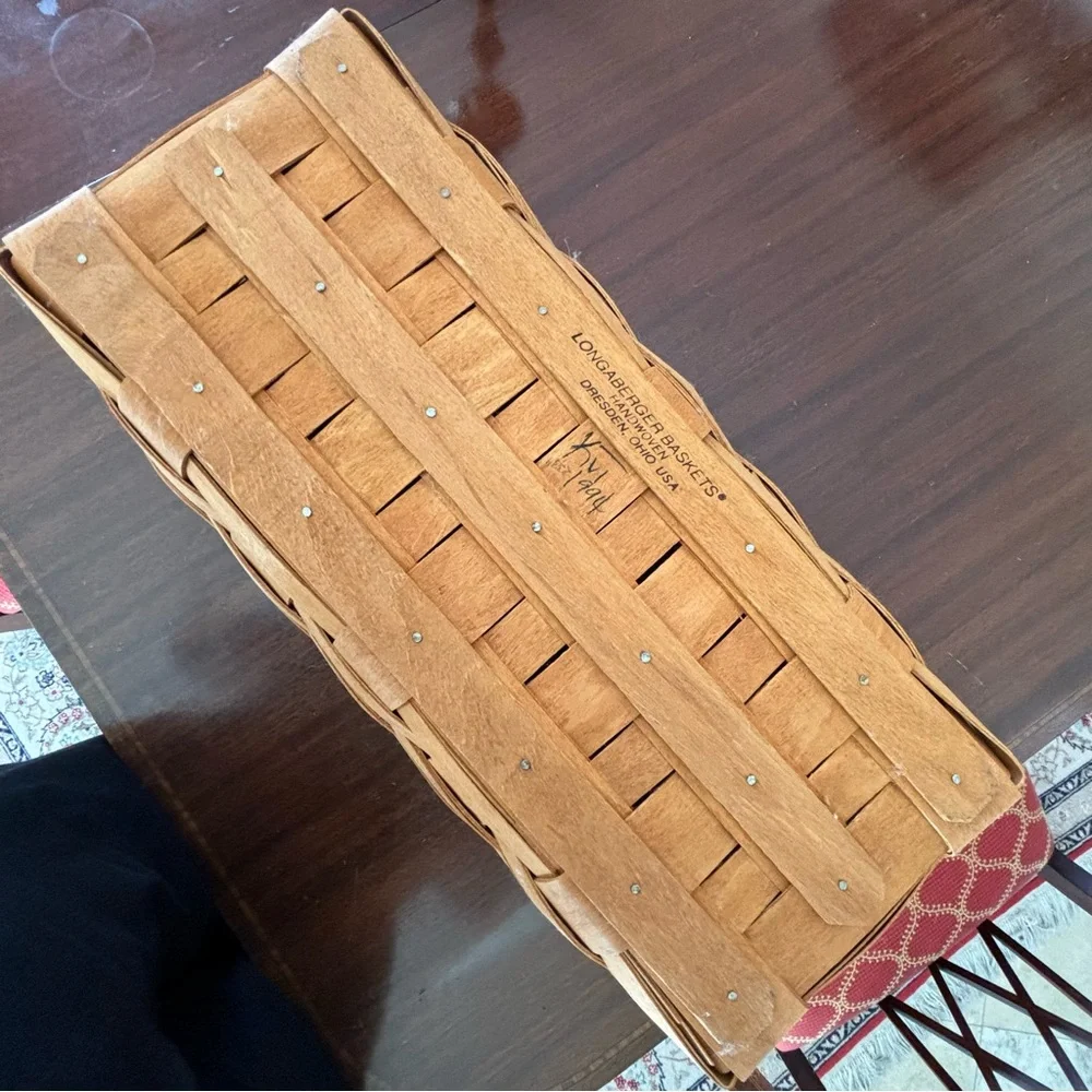 Longaberger Large Magazine Basket - Picture 4 of 6